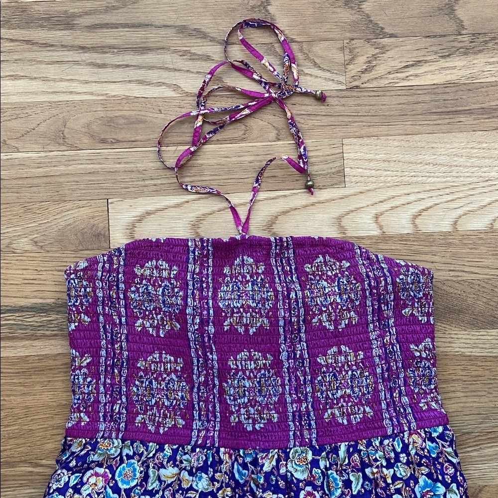 Anthropologie Maeve Daleka Day Floral Midi Dress Size Medium EUC - Picture 3 of 9